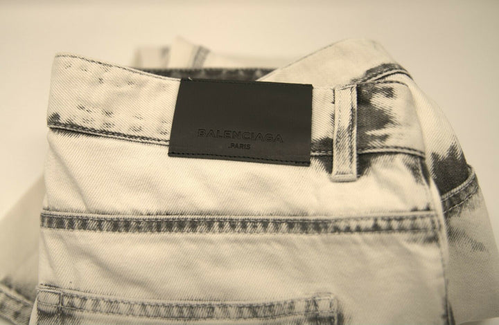 Balenciaga Bleached Denim Jeans Veronique Luxury Collections