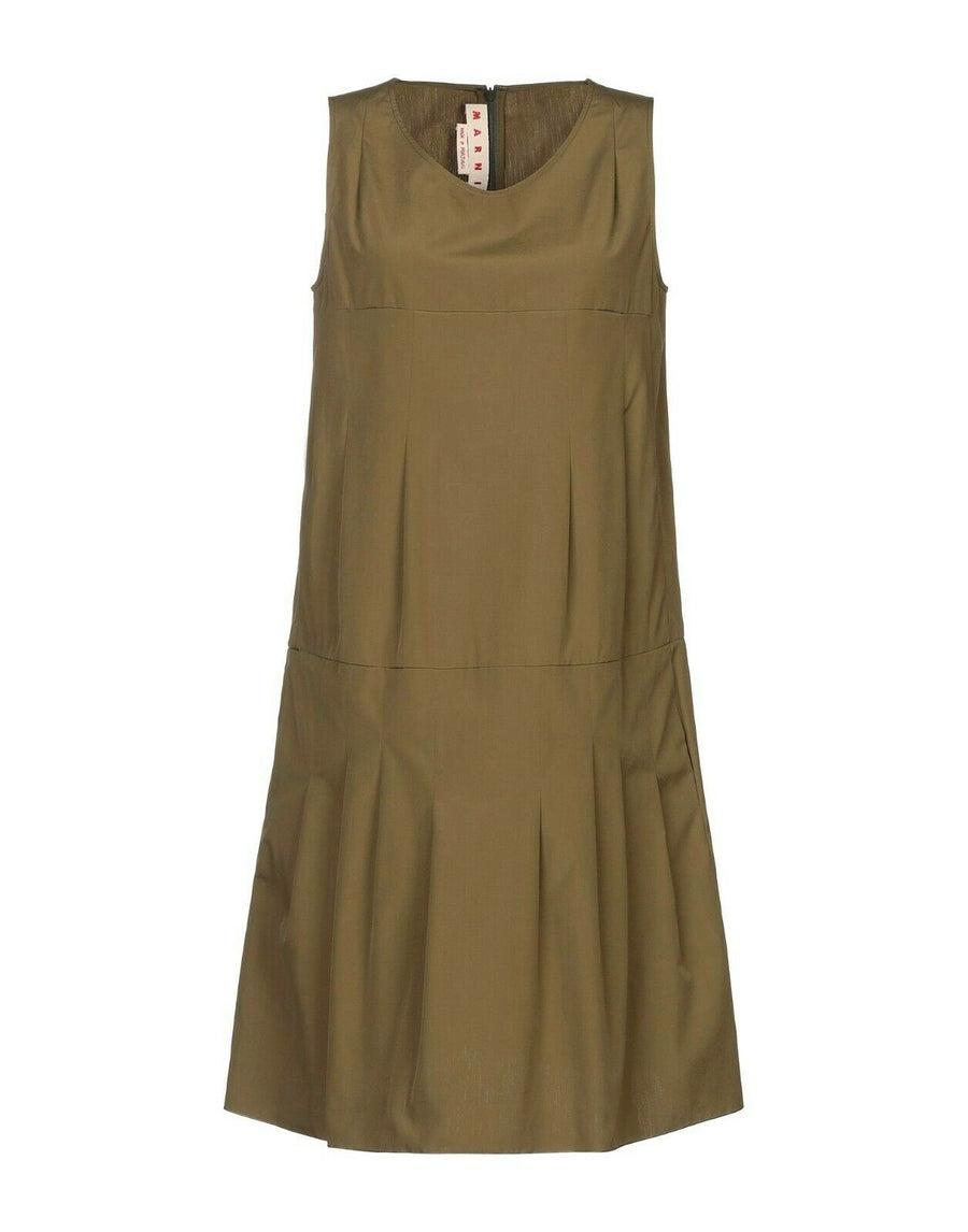 Marni Green Short Dress Veronique Luxury Collections