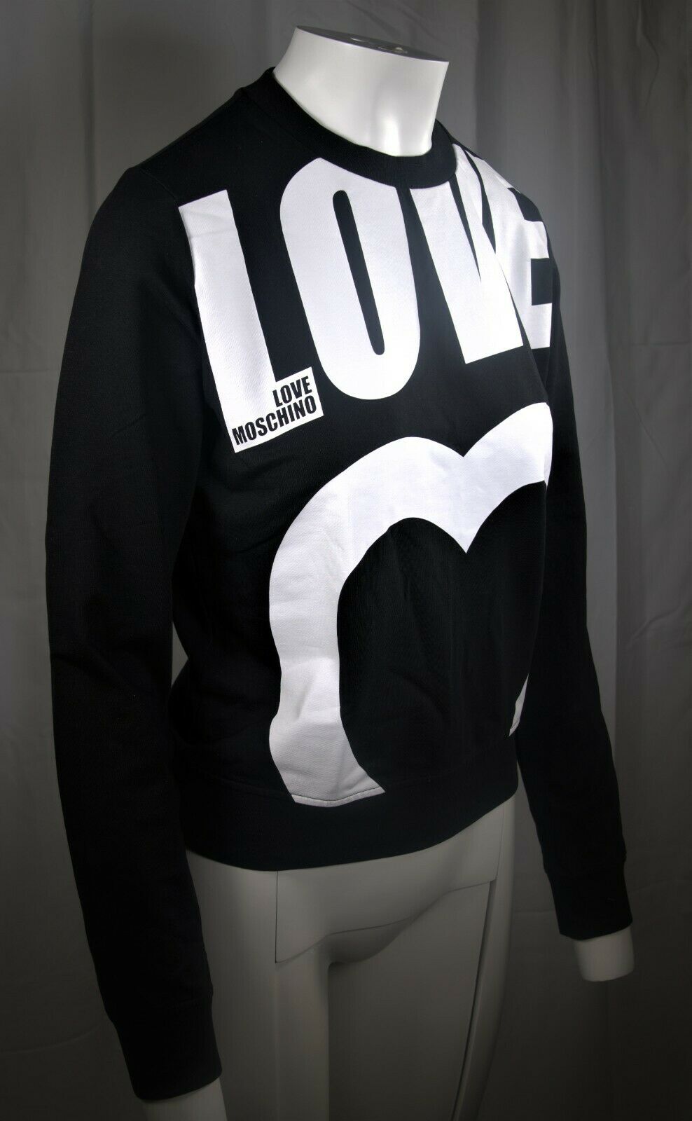 Love Moschino Logo Print Sweatshirt