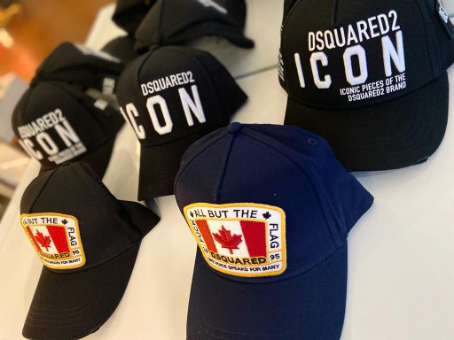 DSQUARED2 FLAG PATCH CAP Veronique Luxury Collections