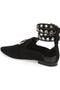 Robert Clergerie X Self-portrait Lolli Suede Flats