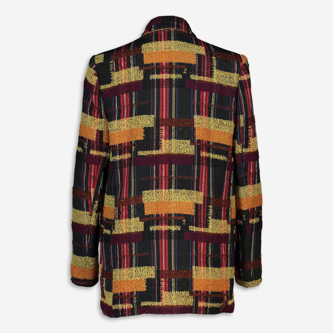 MIRTO  Multicoloured Checked Blazer Veronique Luxury Collections