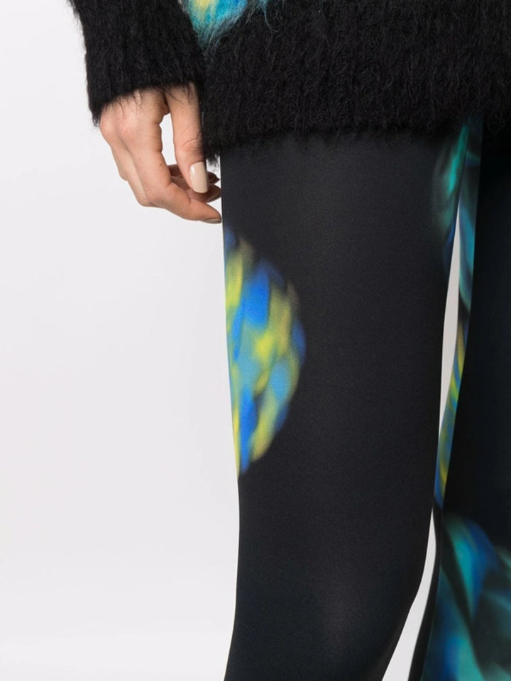 Nina Ricci graphic-print leggings Veronique Luxury Collections