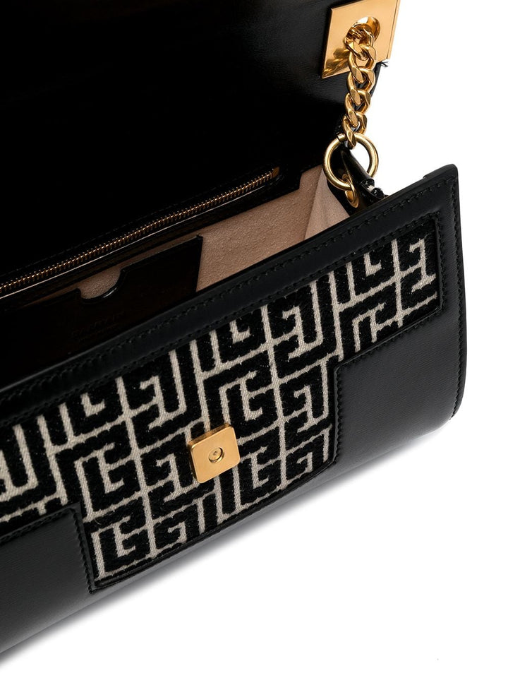 BALMAIN Black Cross Body Bag Veronique Luxury Collections