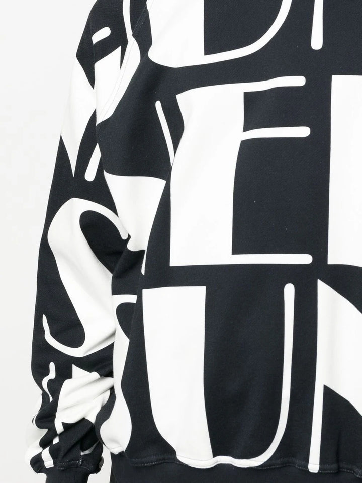 Sunnei logo-print long-sleeve sweatshirt Veronique Luxury Collections