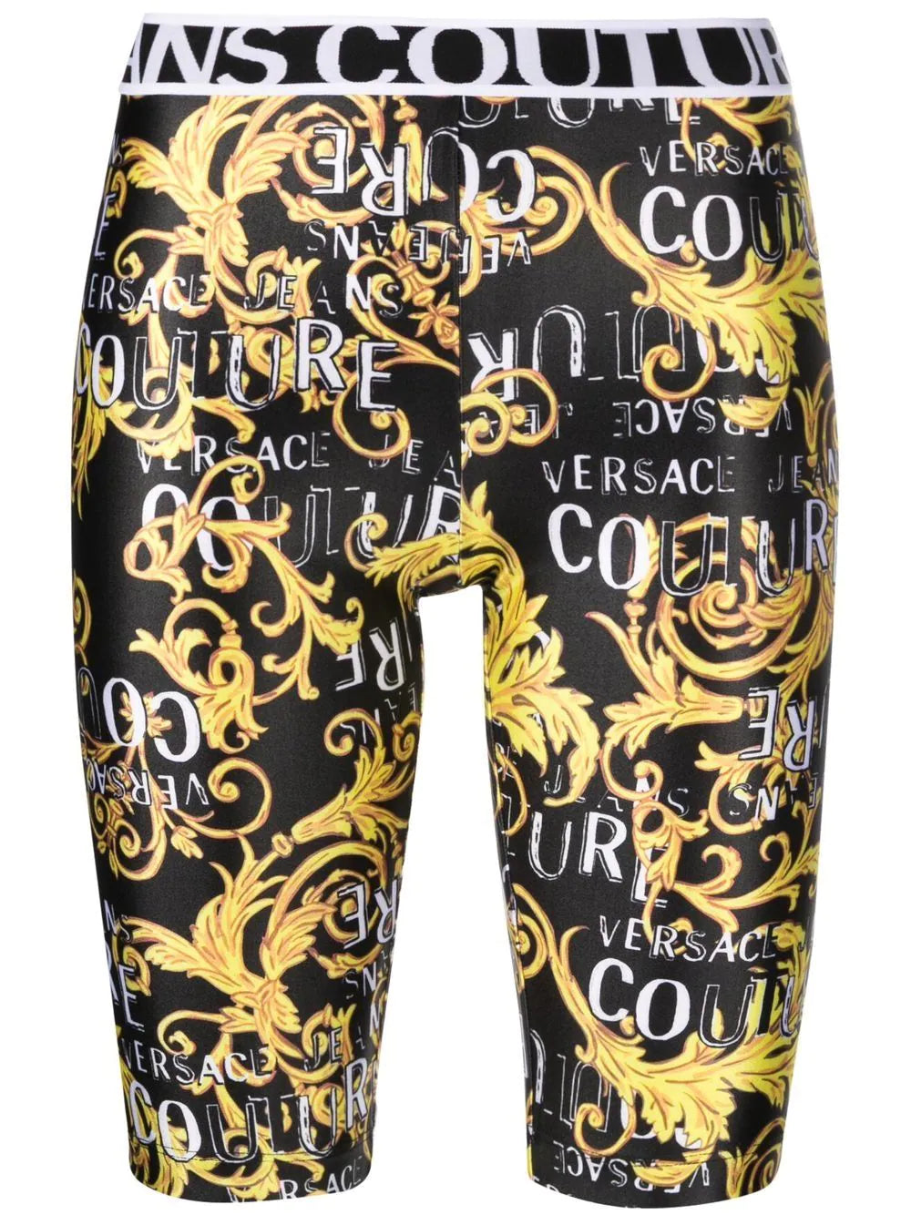 Versace Jeans Couture  baroque-print cycling Veronique Luxury Collections
