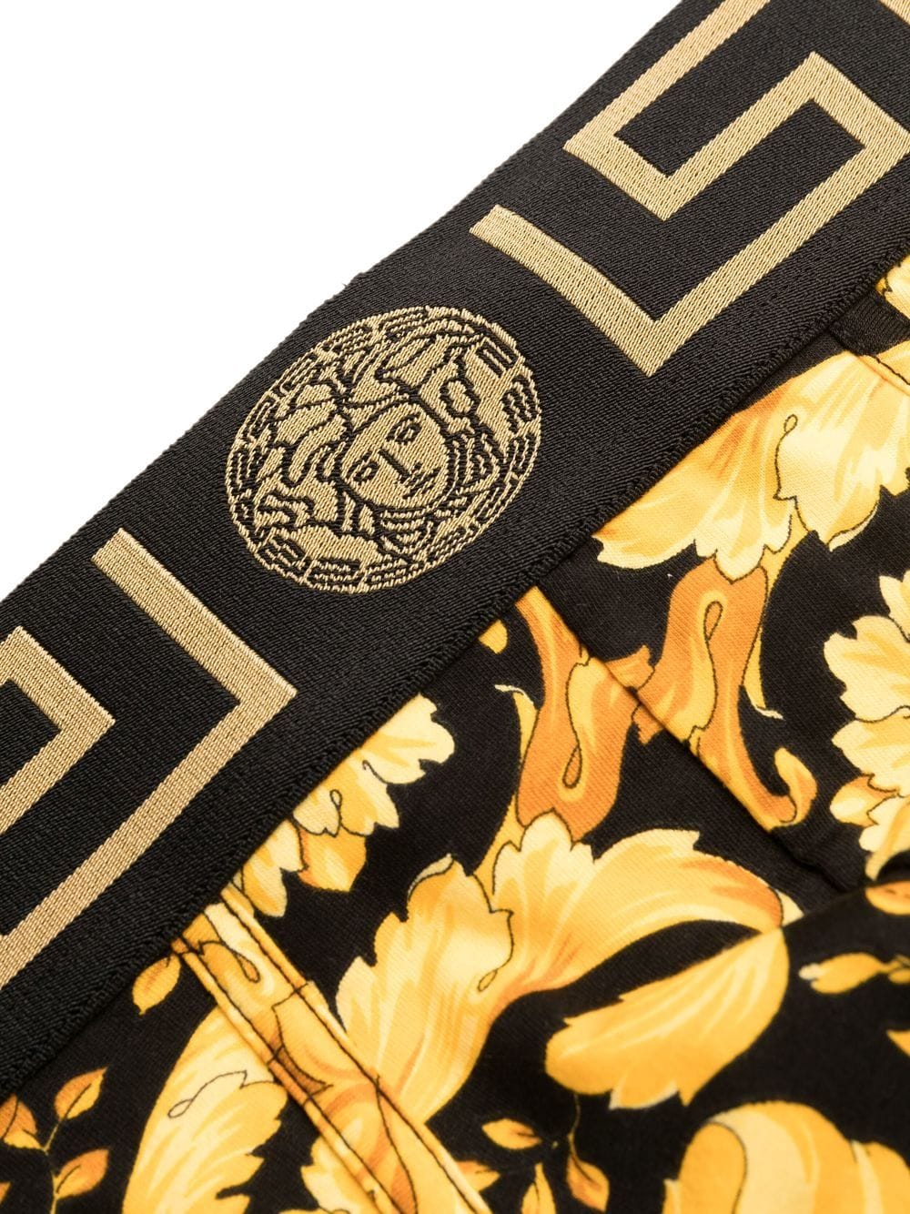 Versace baroque-print cotton briefs Veronique Luxury Collections