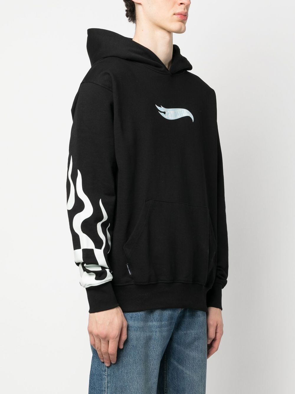 Family First Racing-print hoodie Veronique Luxury Collections