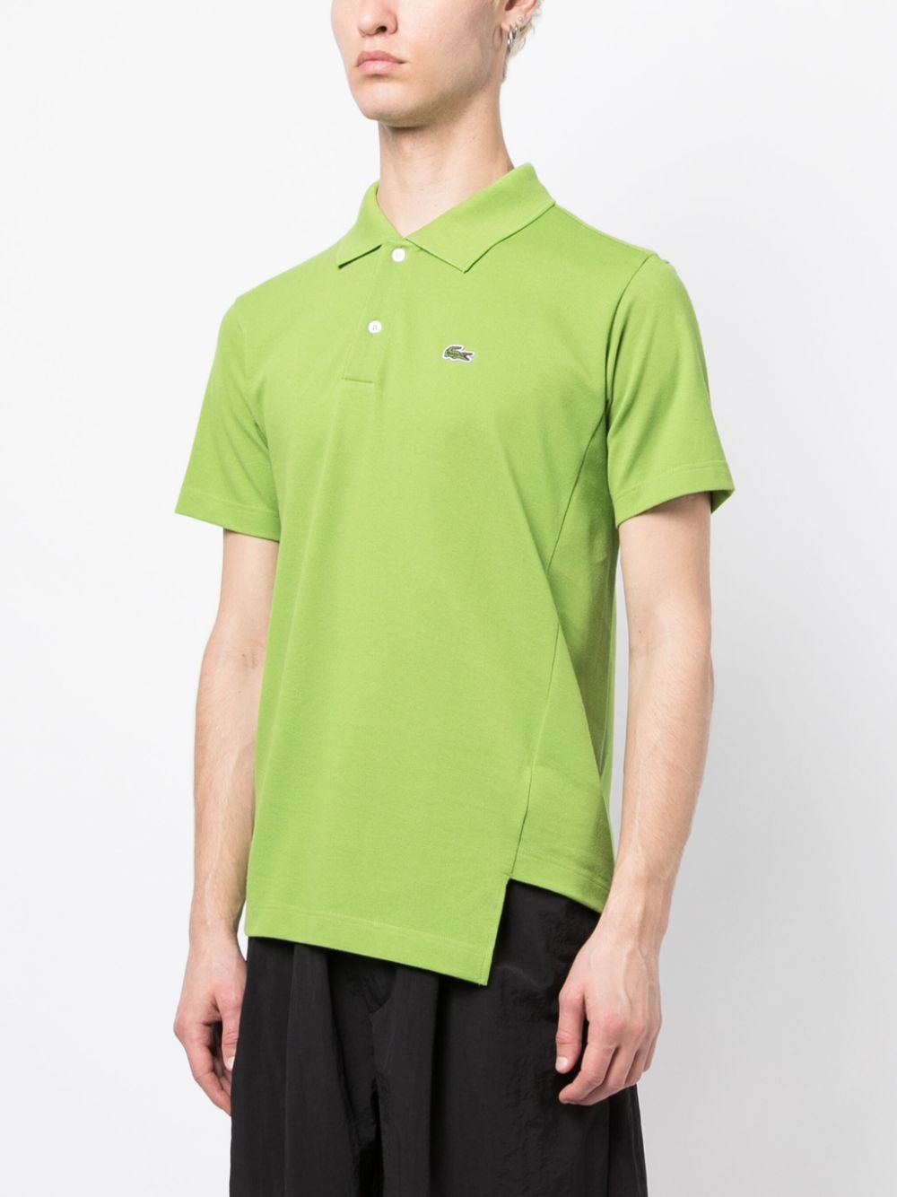 LACOSTE  Green Logo Polo Shirt Veronique Luxury Collections