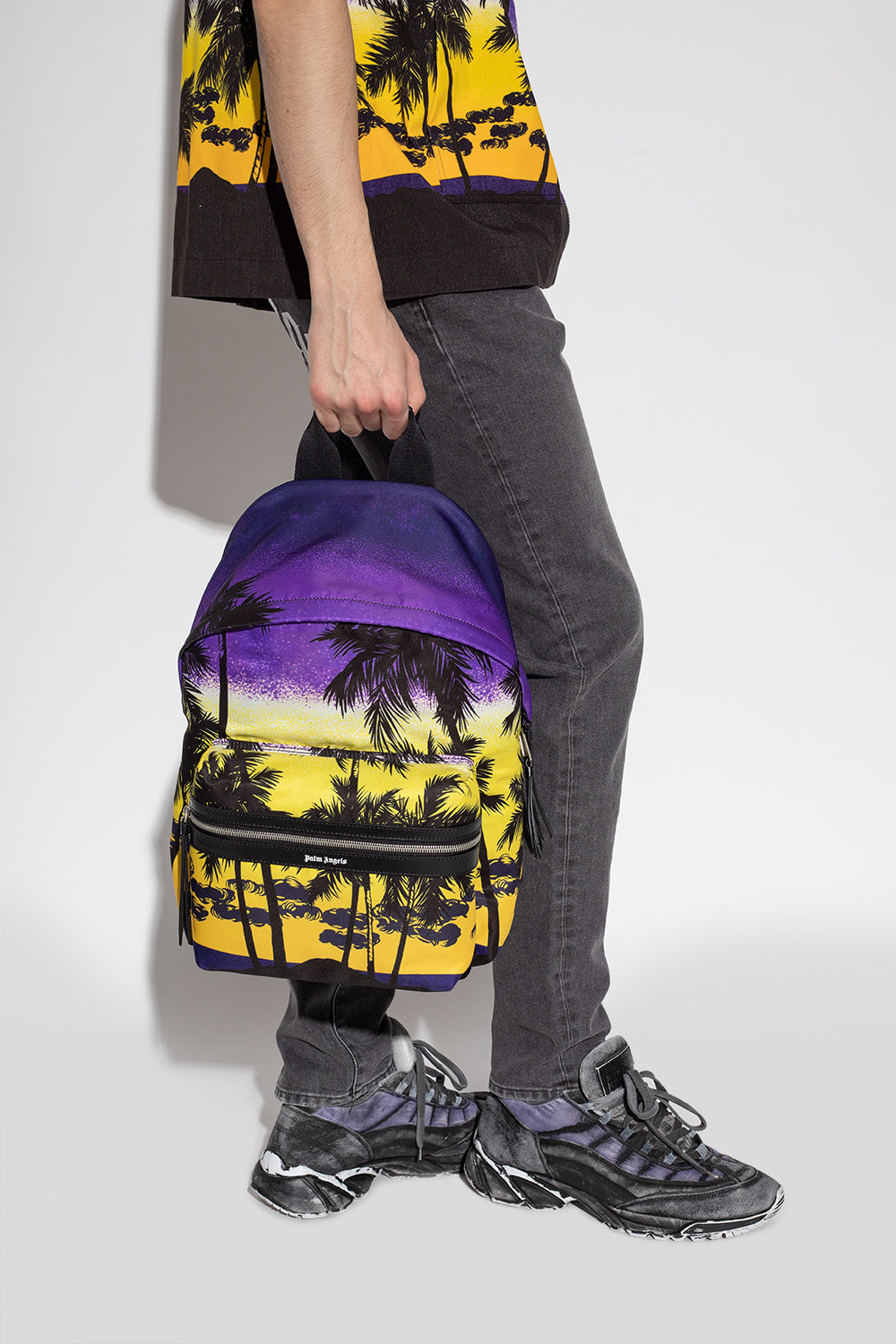 Palm Angels  Multicolour Palm Sunset Backpack Veronique Luxury Collections