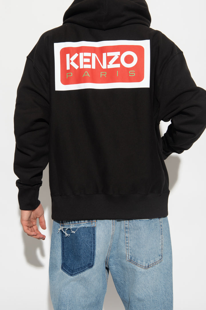 Kenzo  Black Oversized Hoodie Veronique Luxury Collections