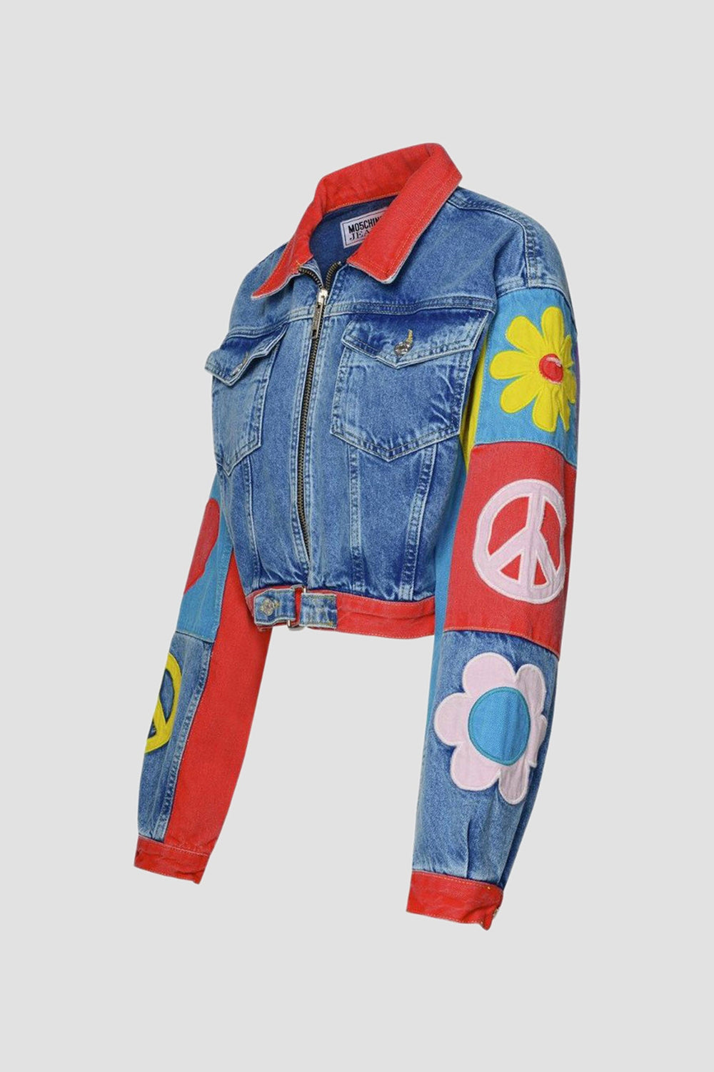Moschino  graphic-print jacket Veronique Luxury Collections