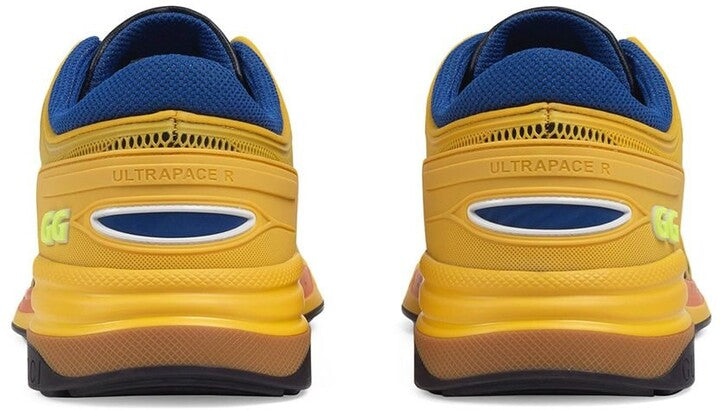 GUCCIYellow & Blue Ultrapace Trainers Veronique Luxury Collections