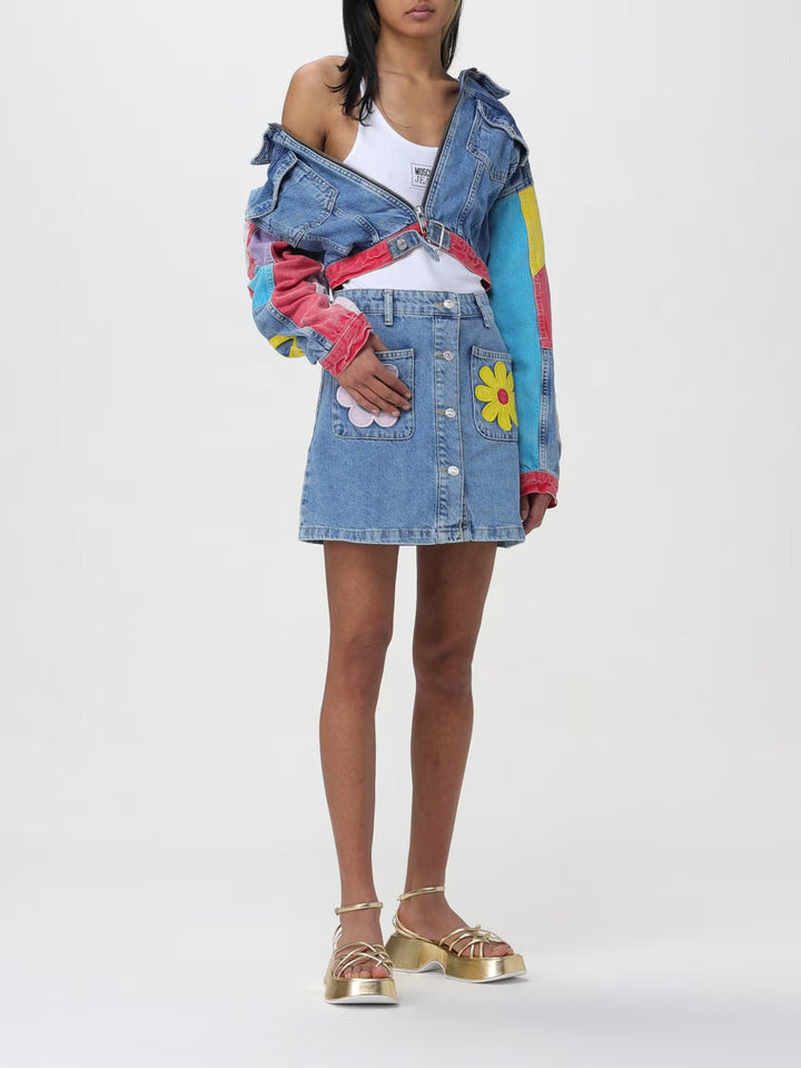 Moschino  graphic-print jacket Veronique Luxury Collections