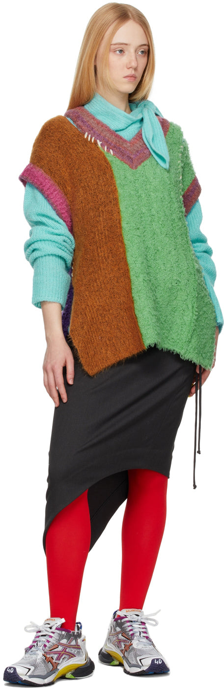 ANDERSSON BELL  Multicoloured Wool Blend Zoey Jumper Veronique Luxury Collections