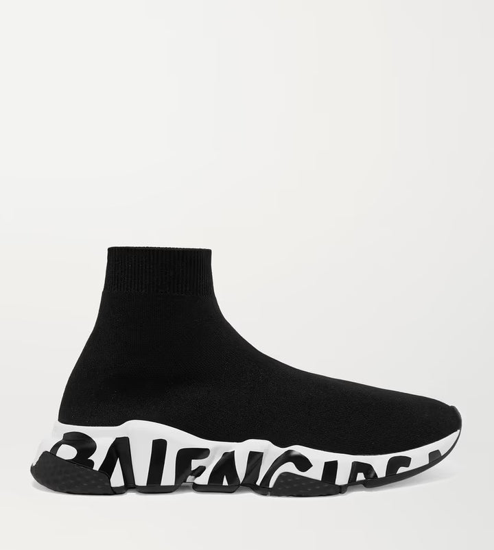 Balenciaga Speed Graffiti knit sock runner sneakers Veronique Luxury Collections