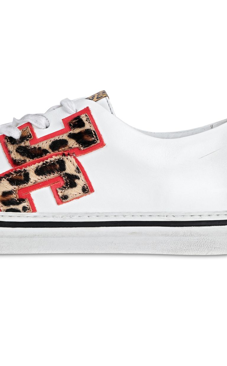 Just Cavalli Sneakers With Leopard Print