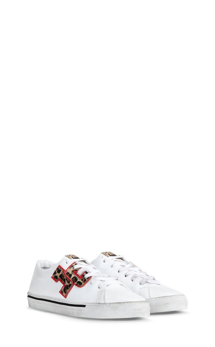 Just Cavalli Sneakers With Leopard Print