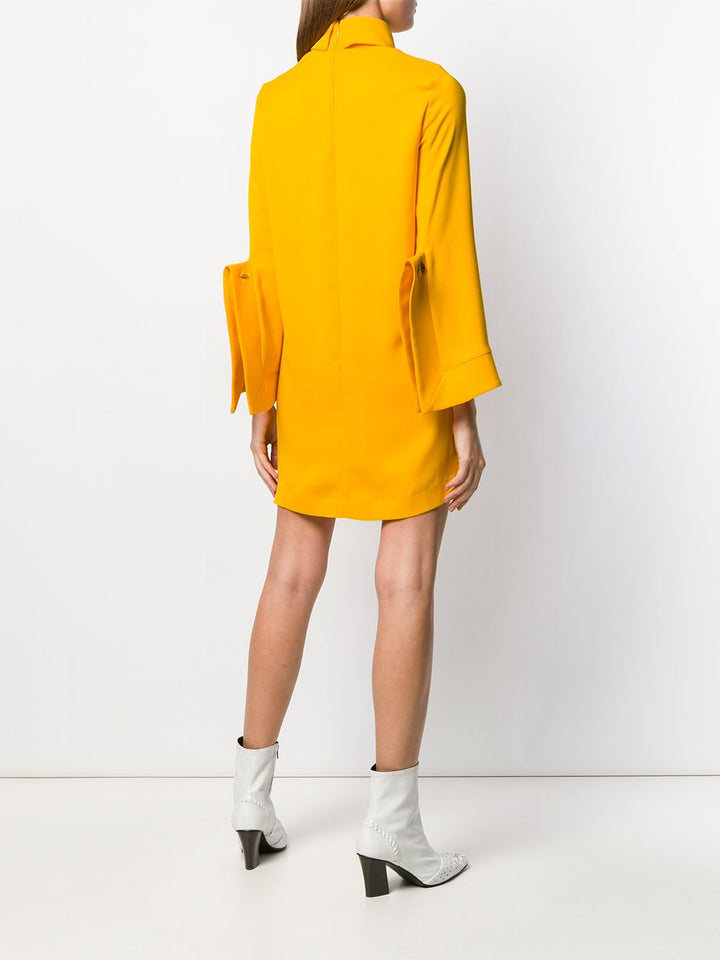 Erika Cavallini Yellow Collared Dress Veronique Luxury Collections