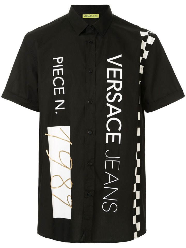Versace Couture Logo Print Shirt Veronique Luxury Collections
