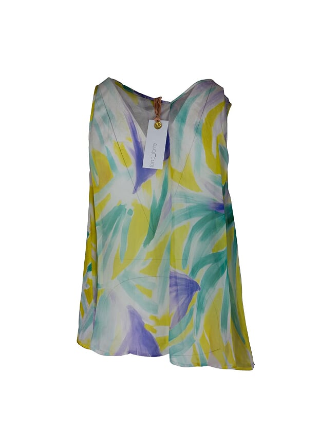 Forte Forte Multicoloured Silk Shirt Veronique Luxury Collections