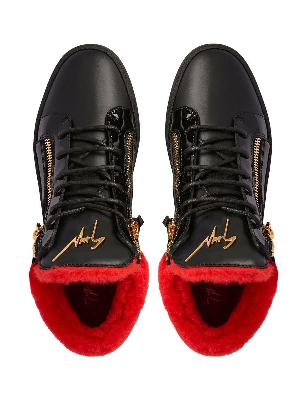 Giuseppe Zanotti Kriss leather sneakers Veronique Luxury Collections