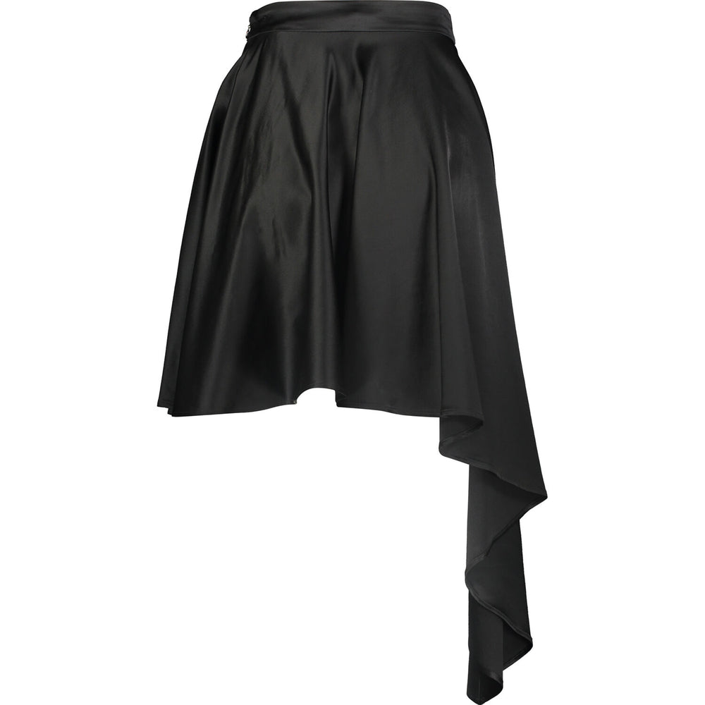 Just Cavalli Black Asymmetric Skirt Veronique Luxury Collections