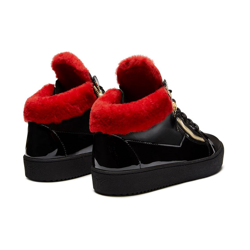 Giuseppe Zanotti Kriss leather sneakers Veronique Luxury Collections
