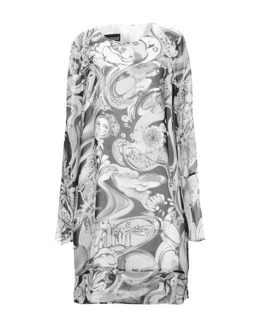 Boutique Moschino Grey Short Dress Veronique Luxury Collections