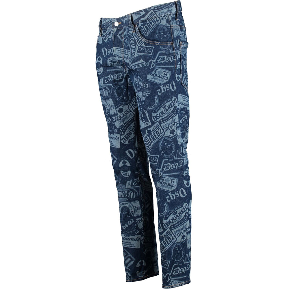 DSQUARED2 Blue Skinny Fit Jeans Veronique Luxury Collections