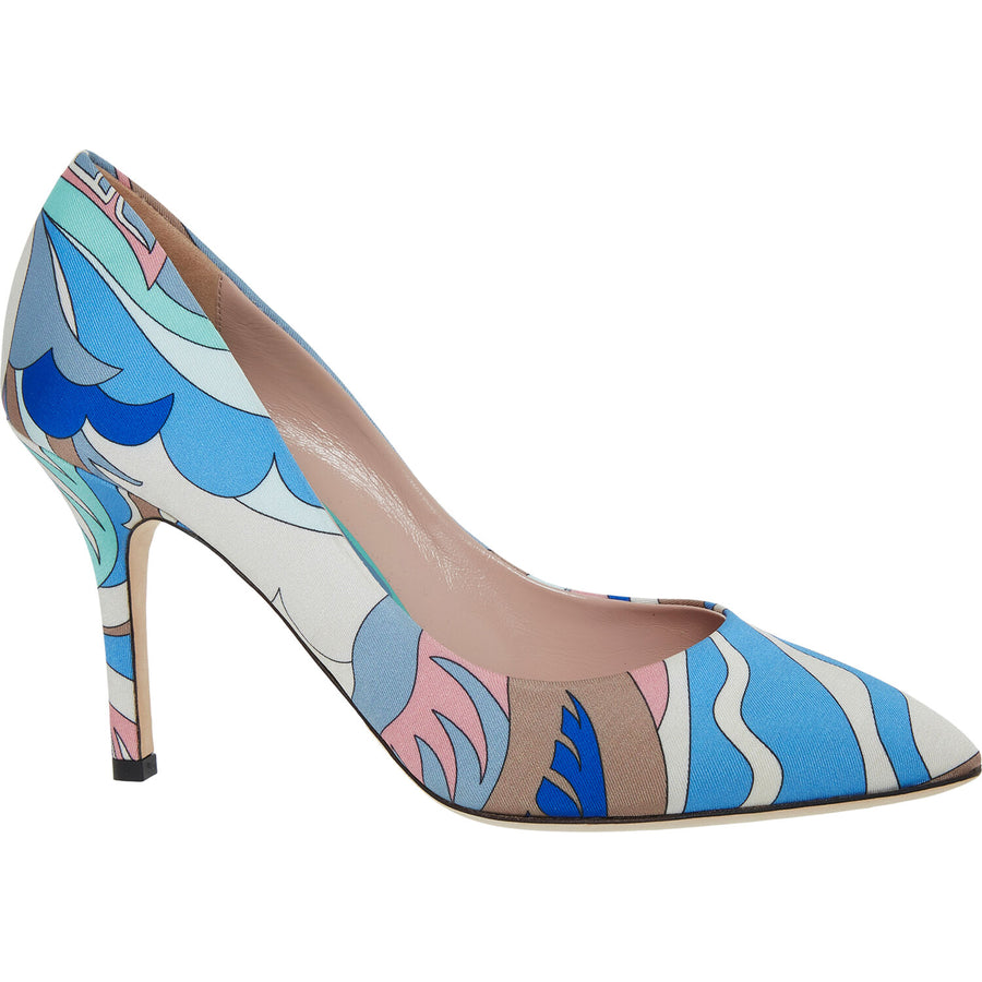 EMILIO PUCCI  Multicoloured Patterned Court Shoes Veronique Luxury Collections