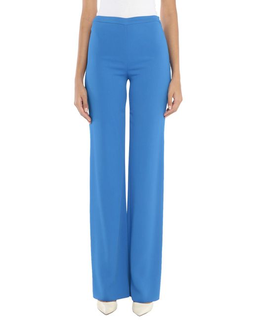 Emilio Pucci Women's Blue Casual Trousers Veronique Luxury Collections