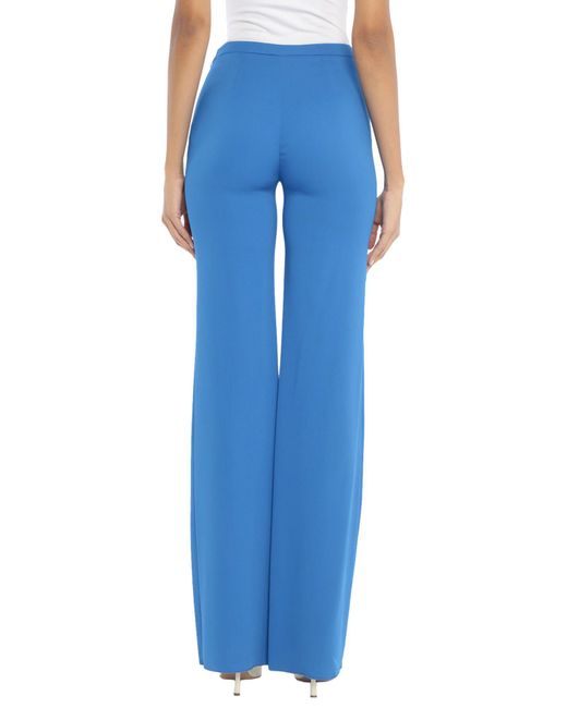 Emilio Pucci Women's Blue Casual Trousers Veronique Luxury Collections
