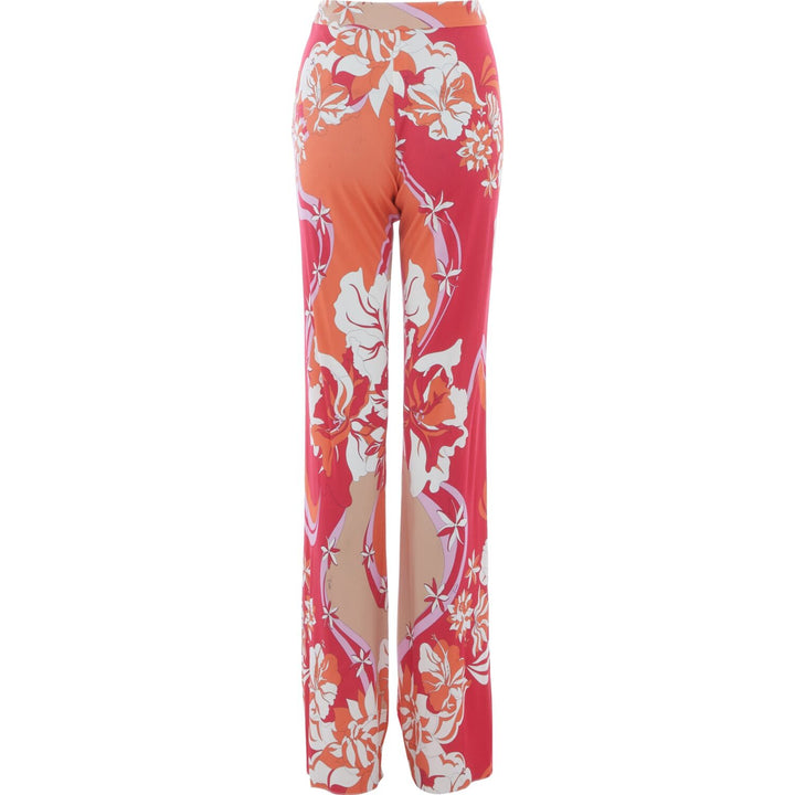 PUCCI  Multicoloured Abstract Long Leg Trousers
