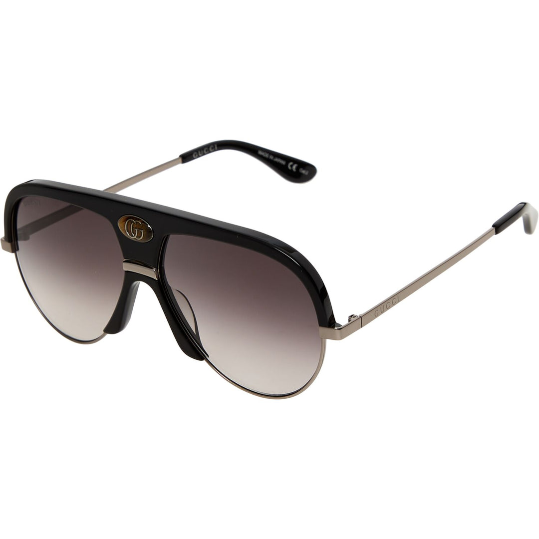 GUCCI  Black Acetate Sunglasses Veronique Luxury Collections