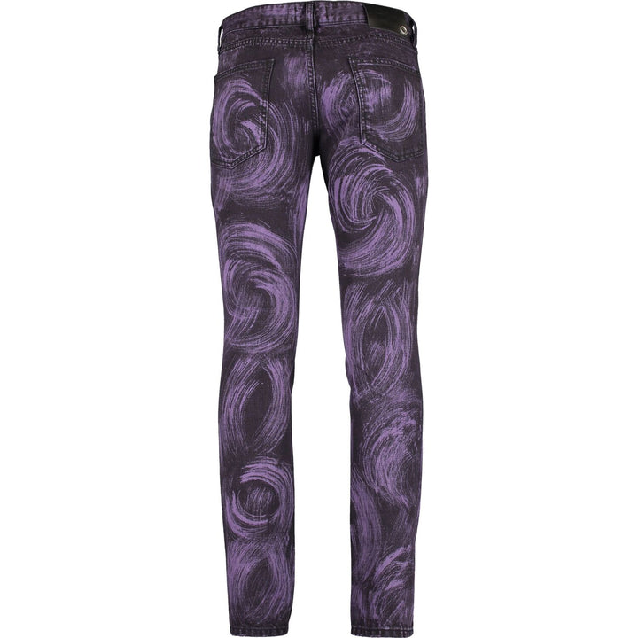 JUST CAVALLI Purple Slim Fit Denim Jeans