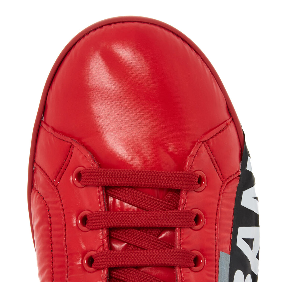 DOLCE & GABBANA  Red Padded Trainers Veronique Luxury Collections